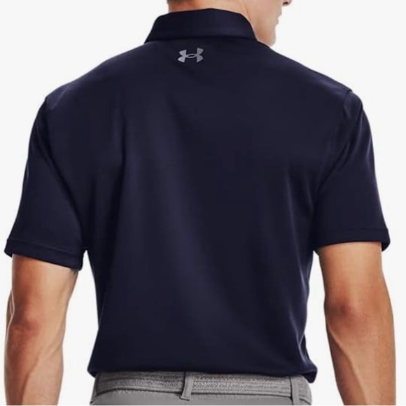 Under Armour Polo golf, Sizes M,L,XL, Color Blue/White - Picture 4 of 5